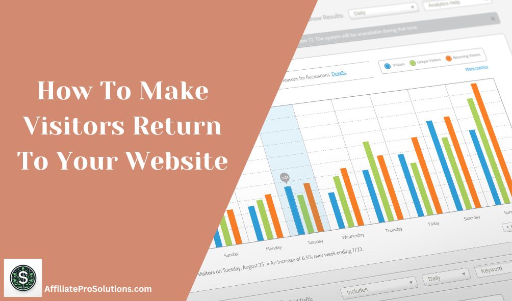 How To Make Visitors Return To Your Website Header