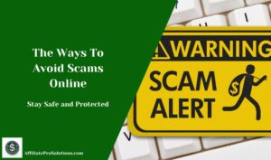 The Ways To Avoid Scams Online Header