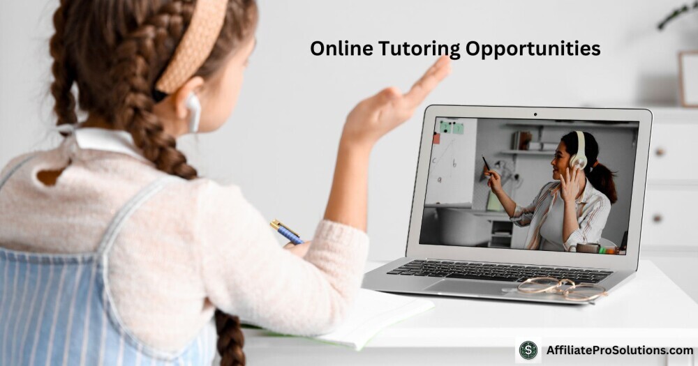 Online Tutoring Opportunities