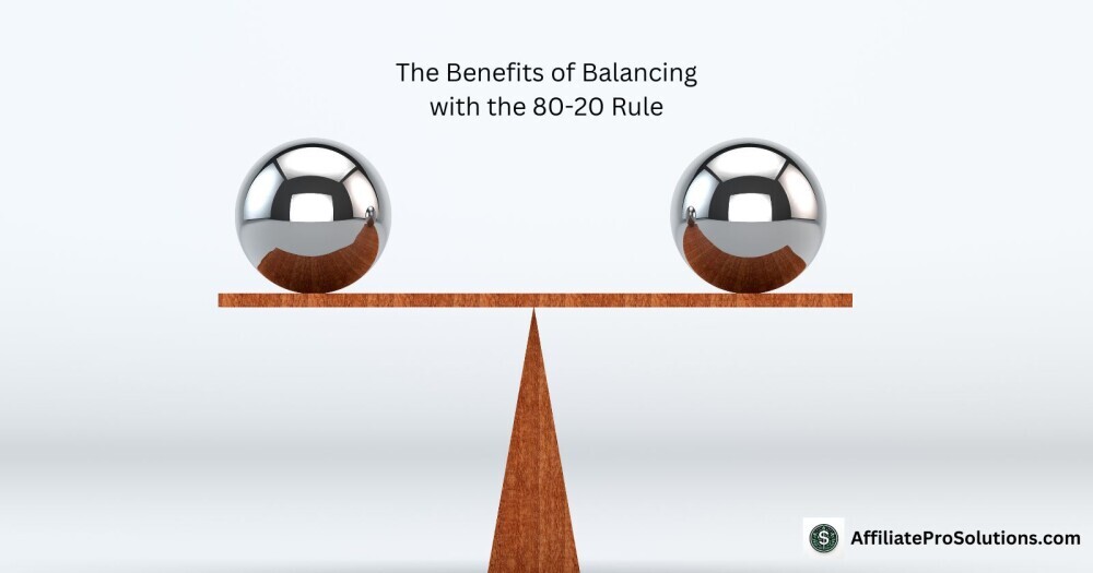 The Benefits of Balancing with the 80-20 Rule Metal spheres balanced on a wooden seesaw, representing how the 80-20 rule helps achieve balance in time management.