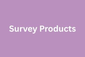 The Survey Products Category